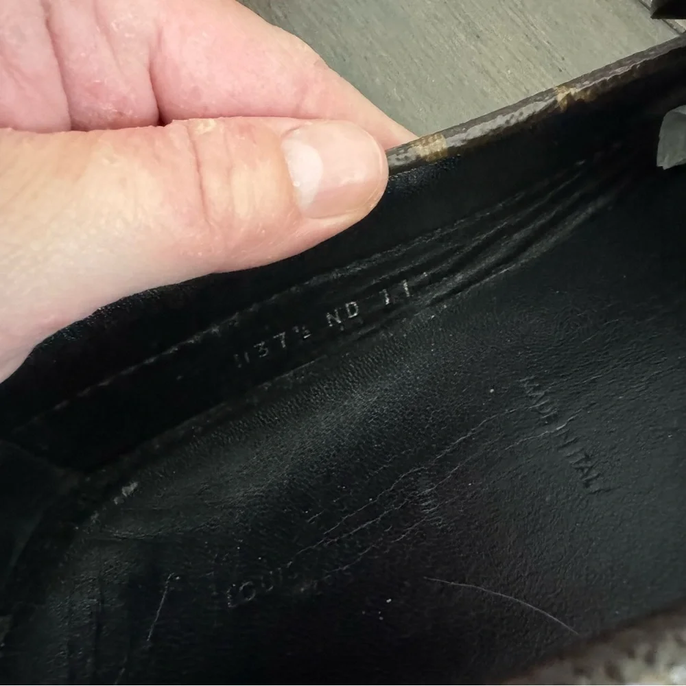 Louis Vuitton Patent Monogram Gloria Loafers 37.5